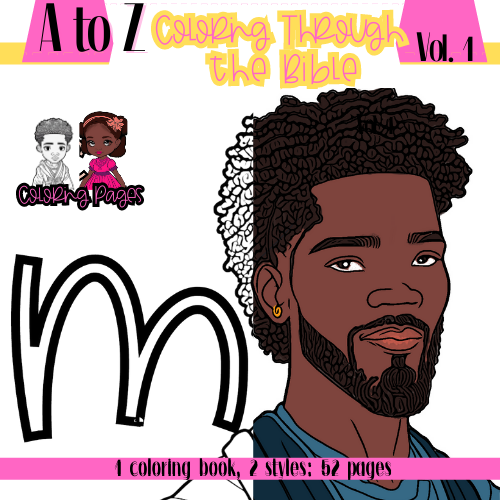 A to Z Coloring Through the Bible Vol.1